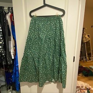 FLOWER PATTERN SKIRT (with pockets!!!!)